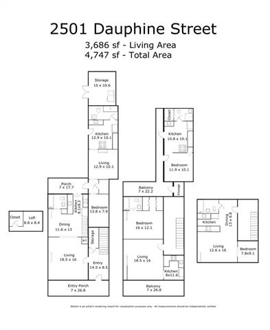 2501 Dauphine St